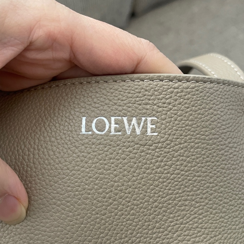 Loewe medium horizontal puzzle fold Leather Tote - Picture 11 of 11